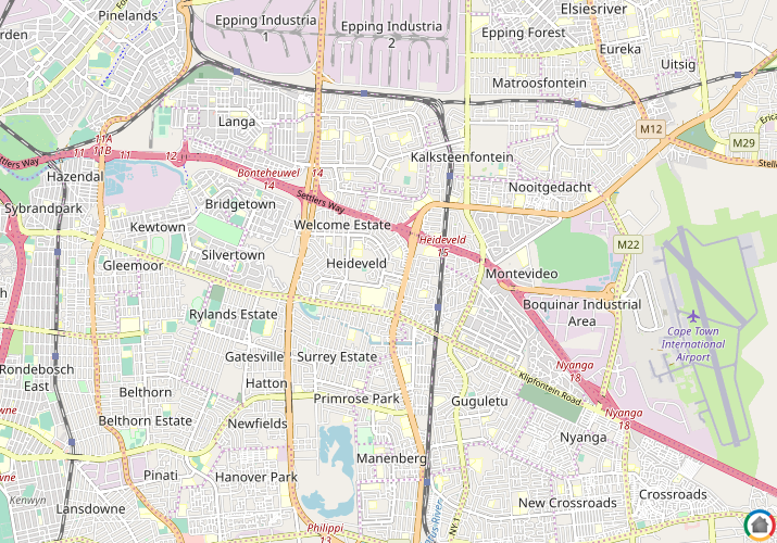 Map location of Heideveld